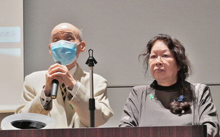 署名への感謝と今後の決意を語る石川さん