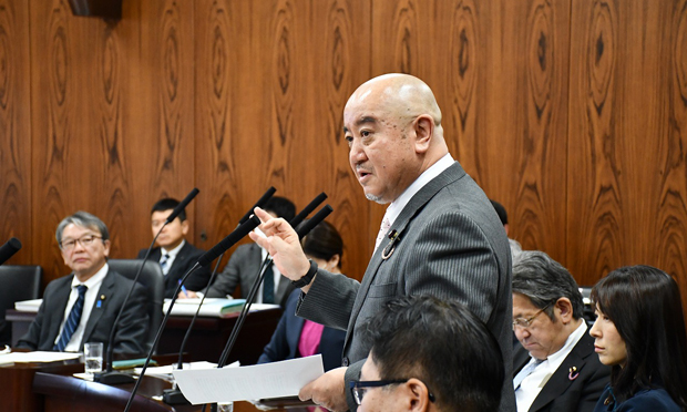 「改正個人情報保護法」について質問する鬼木誠・参議院議員（12月7日・参議院内閣委員会）